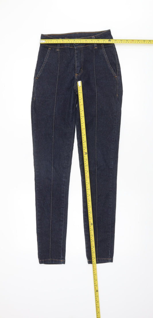 Sawary Women's Blue High Rise Straight Denim Jeans Size 8