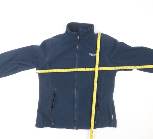 Regatta Women's Blue Fleece Full Zip Jacket Size S Outdoor Walking