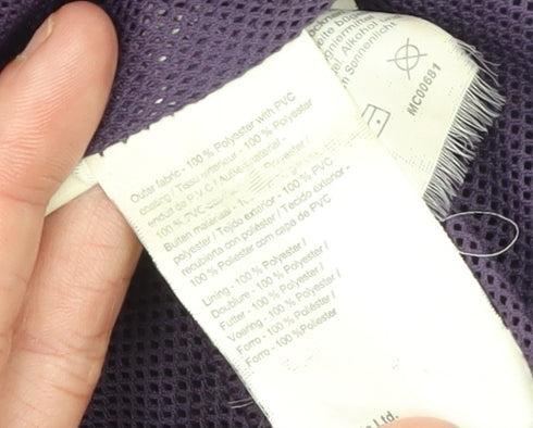 Womens UK Size 10 Regular Regatta Purple Polyester Blend Jacket