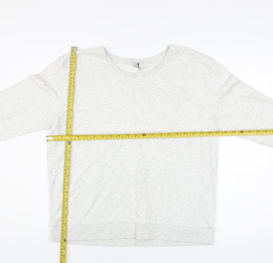 H&M Divided Men’s Grey Crew Neck Long Sleeve Pullover Sweatshirt L