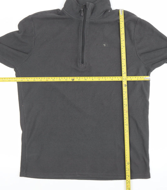 Mens UK M Regular Peter Storm Black Pullover Sweatshirt