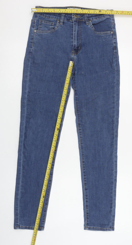 Paco Boutique Women’s Blue Skinny Stretch Jeans Size 8 Slim Fit