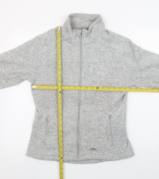 Womens UK Size 12 Regular Trespass Grey Polyester Jacket