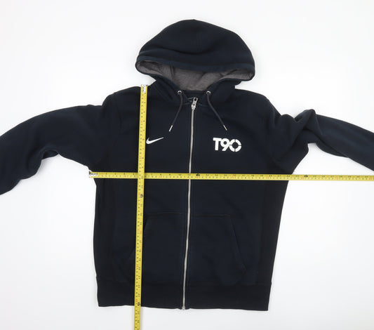 Nike Men's Black T90 Full Zip Hoodie Size M Sportswear