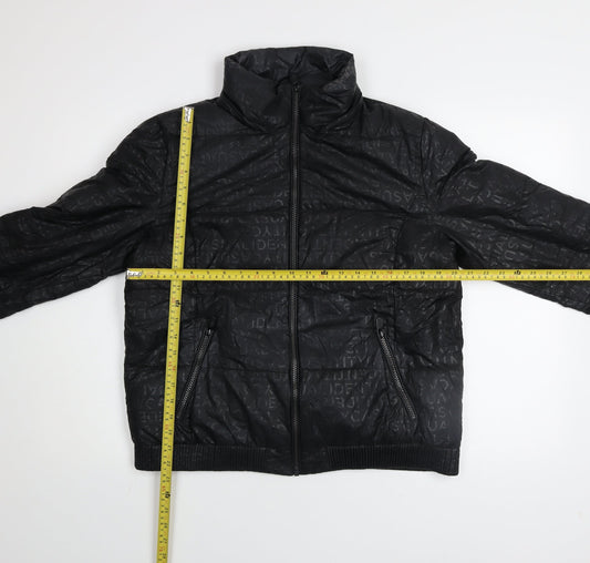 Casual Identity Women’s Black Puffer Jacket Size 14