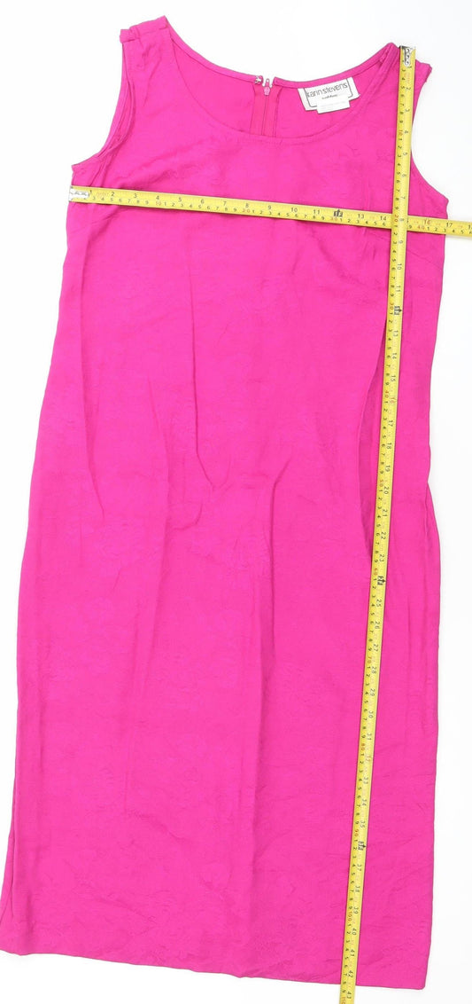 Karin Stevens Petites Pink Sheath Dress Women’s Size 6P Formal Sleeveless