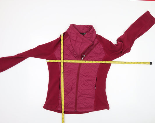 Womens UK Size 12 Regular Regatta Red Polyester Blend Jacket