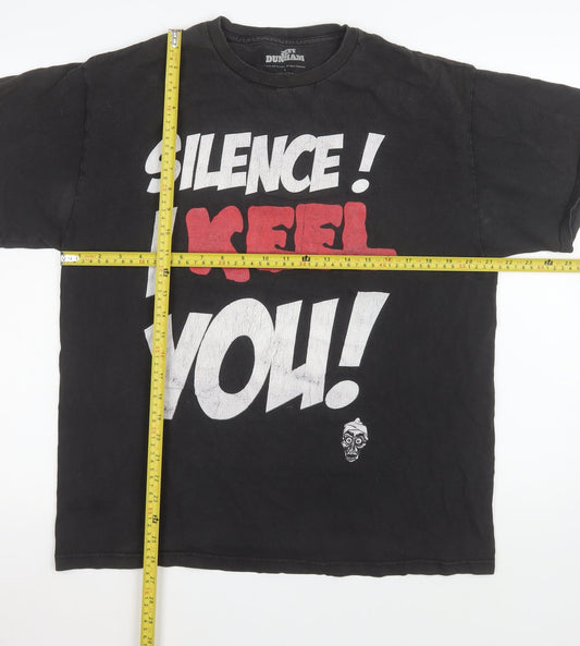 Jeff Dunham Men’s Black L Graphic Funny Comedy T-Shirt Vintage