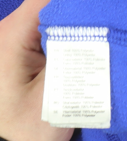 Womens UK Size S Regular Helly Hansen Blue Polyester Jacket