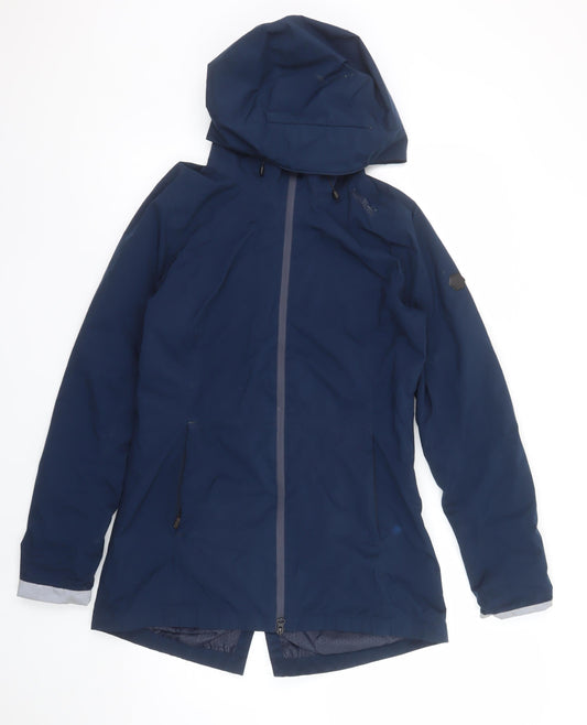 Womens UK Size 8 Regular Regatta Blue Polyester Jacket