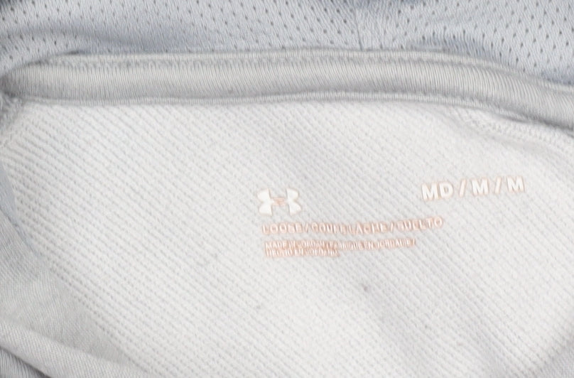 Mens UK M Regular Under armour Grey Pullover Hoodie