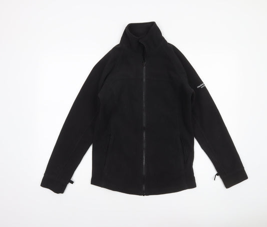 Womens UK Size 8 Regular Craghoppers Black Polyester Jacket