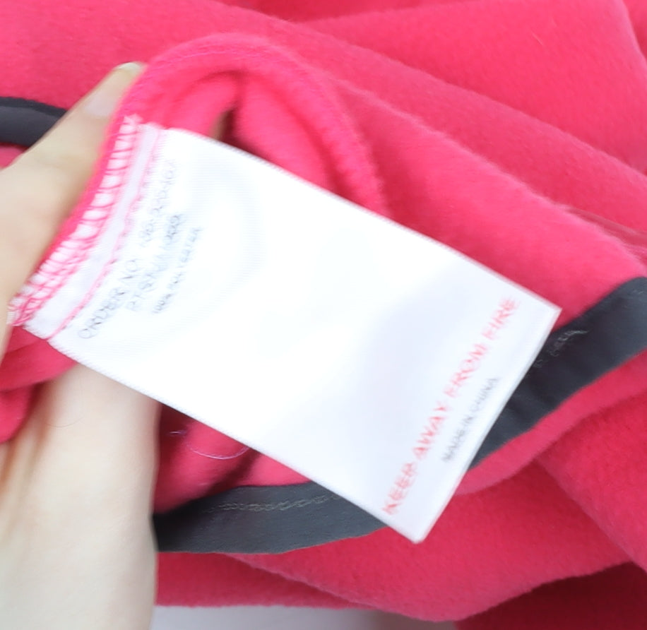 Additional view of Peter Storm girls’ pink fleece full zip lightweight jacket 11-12 years
