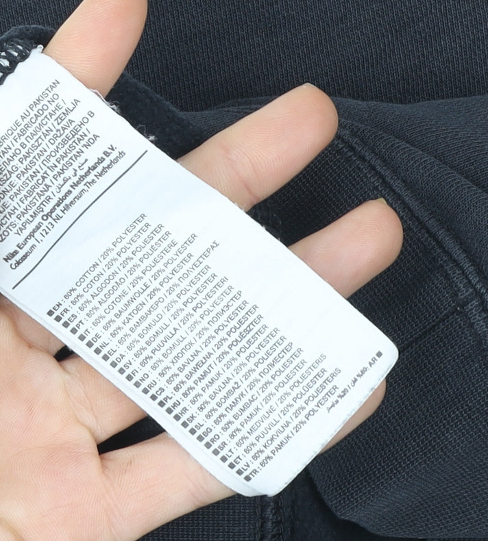 Nike Men's Black Small Pullover Crew Neck Sweatshirt