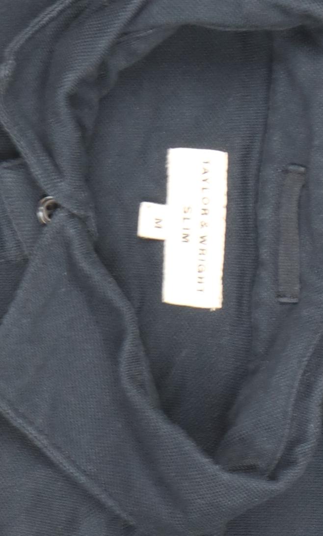 Additional view of Taylor & Wright Men's Navy Blue Slim Fit Polo Shirt M