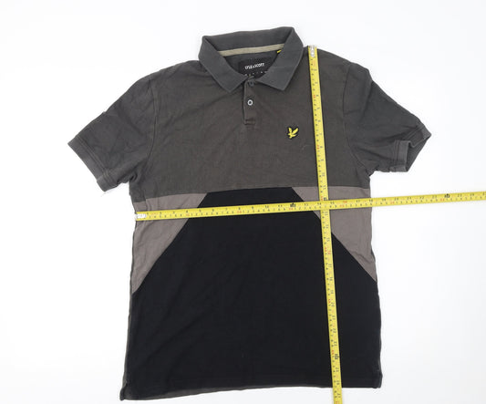 Lyle & Scott Men’s Multicolour Relaxed Fit Cotton Polo Shirt M