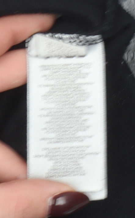 Womens UK M Regular FILA Multicoloured Full Zip Hoodie