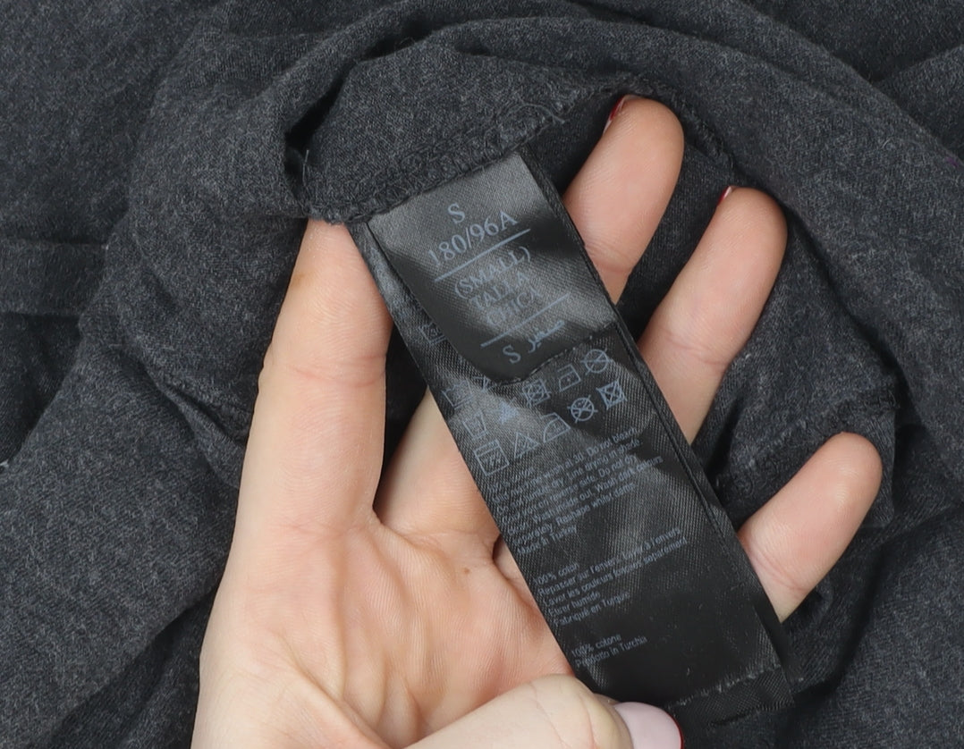 Mens UK Size S AllSaints Grey Cotton T-Shirt