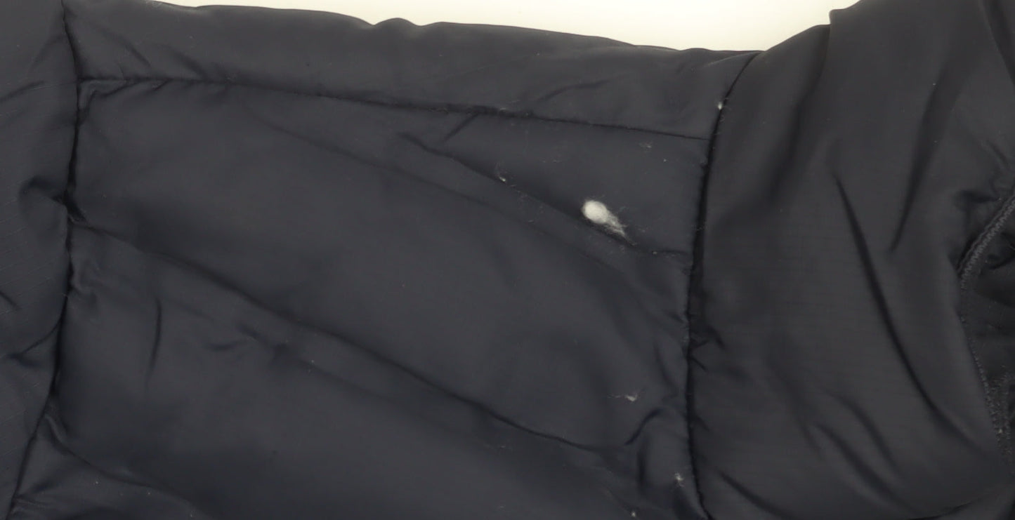 Lyle & Scott Men's Blue Puffer Jacket Size L Nylon Winter Casual