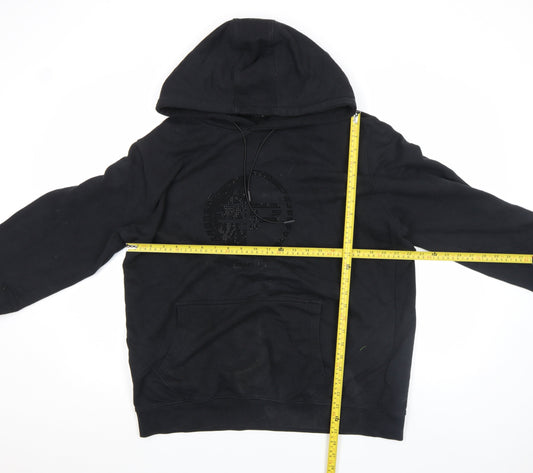 883 Police Men's Black XL Pullover Hoodie Regular Fit Cotton