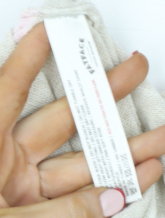 Womens UK 6 Regular Fat Face Pink Pullover Sweatshirt