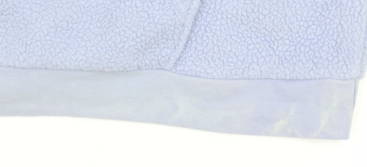 Additional view of Dunnes Women’s Blue Fleece 1/2 Zip Sweatshirt XL Relaxed Fit
