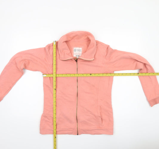 Womens UK Size 10 Regular Fat Face Pink Cotton Blend Jacket