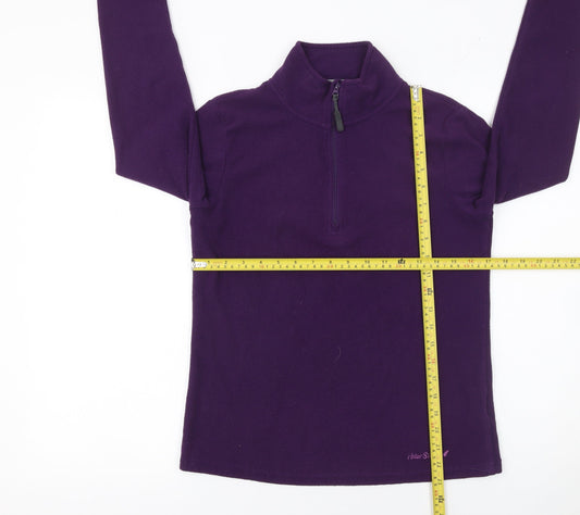 Womens UK 10 Regular Peter Storm Purple Pullover Sweatshirt
