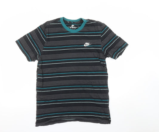 Mens UK Size M Nike Black Cotton T-Shirt