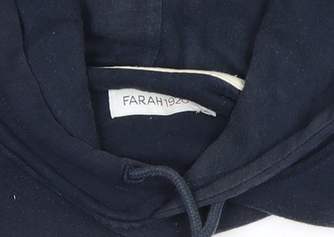 Mens UK L Regular Farah Multicoloured Pullover Hoodie
