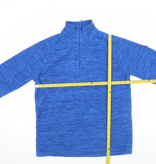 Mens UK S Regular Mountain Warehouse Blue Pullover Sweatshirt