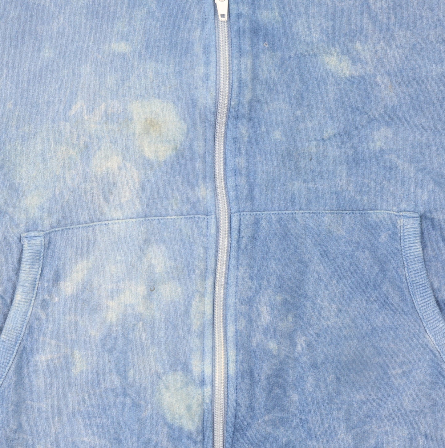 Additional view of Leicester City Blue Full Zip Hoodie Women M Thai Indigo Collection