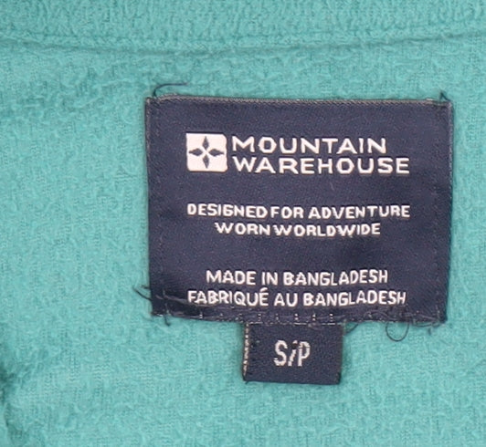 Womens UK S Regular Mountain Warehouse Green Pullover Sweatshirt