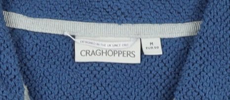 Mens UK M Regular Craghoppers Blue Pullover Sweatshirt