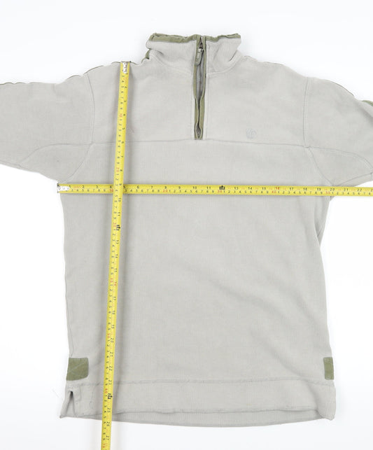 Mens UK S Regular Fat Face Beige Pullover Sweatshirt