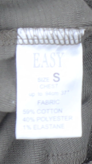 Additional view of Easy Men’s Brown Full Zip Sweatshirt, size S, Regular Fit