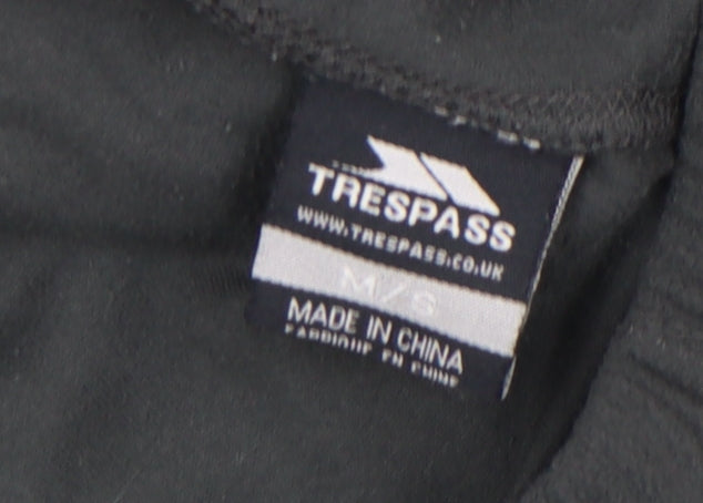 Trespass Womens Black Fleece Jogger Trousers Size M Walking Pants