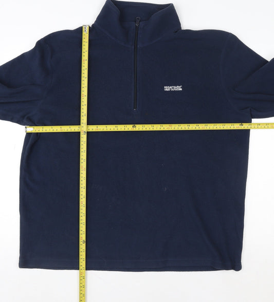 Mens UK 2XL Regular Regatta Blue Pullover Sweatshirt