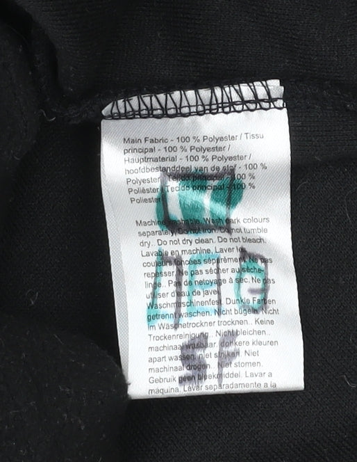 Mens UK S Regular Regatta Black Pullover Sweatshirt