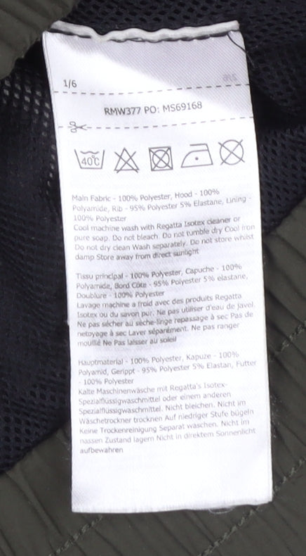 Regatta Men's Green L Lightweight Water Resistant Outdoor Jacket