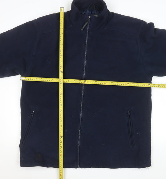 Mens UK XL Regular Regatta Blue Full Zip Sweatshirt