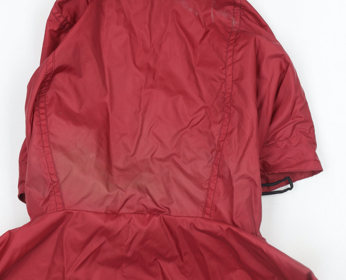 Hawkshead Men's Red Hooded Rain Coat Jacket L 44in Water Resistant