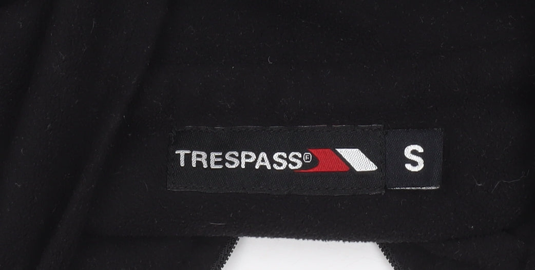 Mens UK S Regular Trespass Black Pullover Sweatshirt