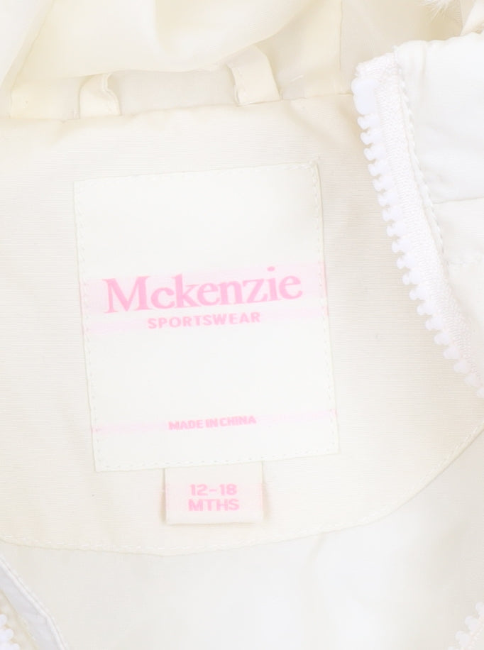 McKenzie Ivory Puffer Jacket 12-18 Months Unisex Baby Hooded Winter Coat
