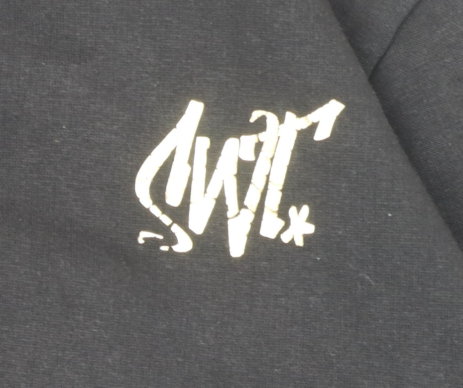 Additional view of Sonneti girls’ black pullover hoodie 12-13 years fleece graphic logo sweatshirt