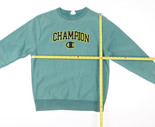 Champion Women’s Green Small Crew Neck Pullover Sweatshirt