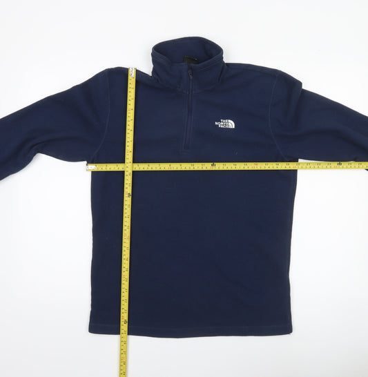 Mens UK S Regular The North Face Blue Pullover Sweatshirt