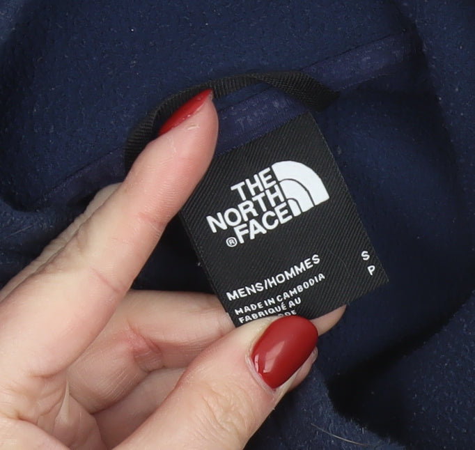 Mens UK S Regular The North Face Blue Pullover Sweatshirt