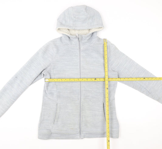 Womens UK Size 12 Regular Mountain Warehouse Grey Synthetic Jacket
