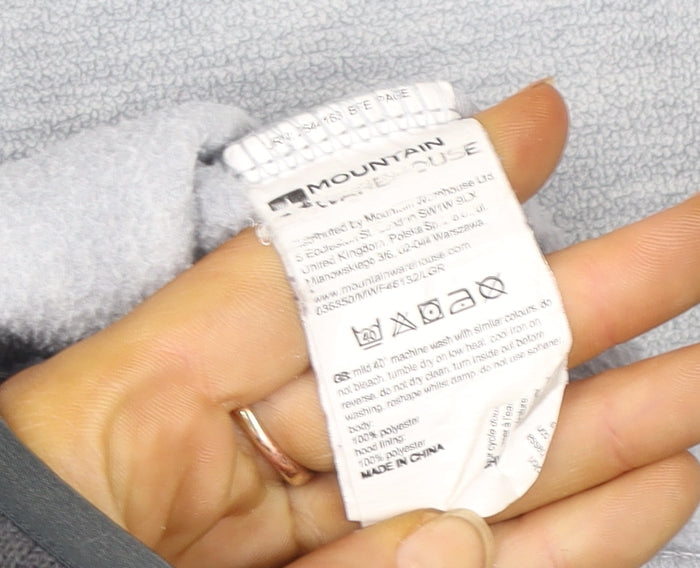 Womens UK Size 12 Regular Mountain Warehouse Grey Synthetic Jacket